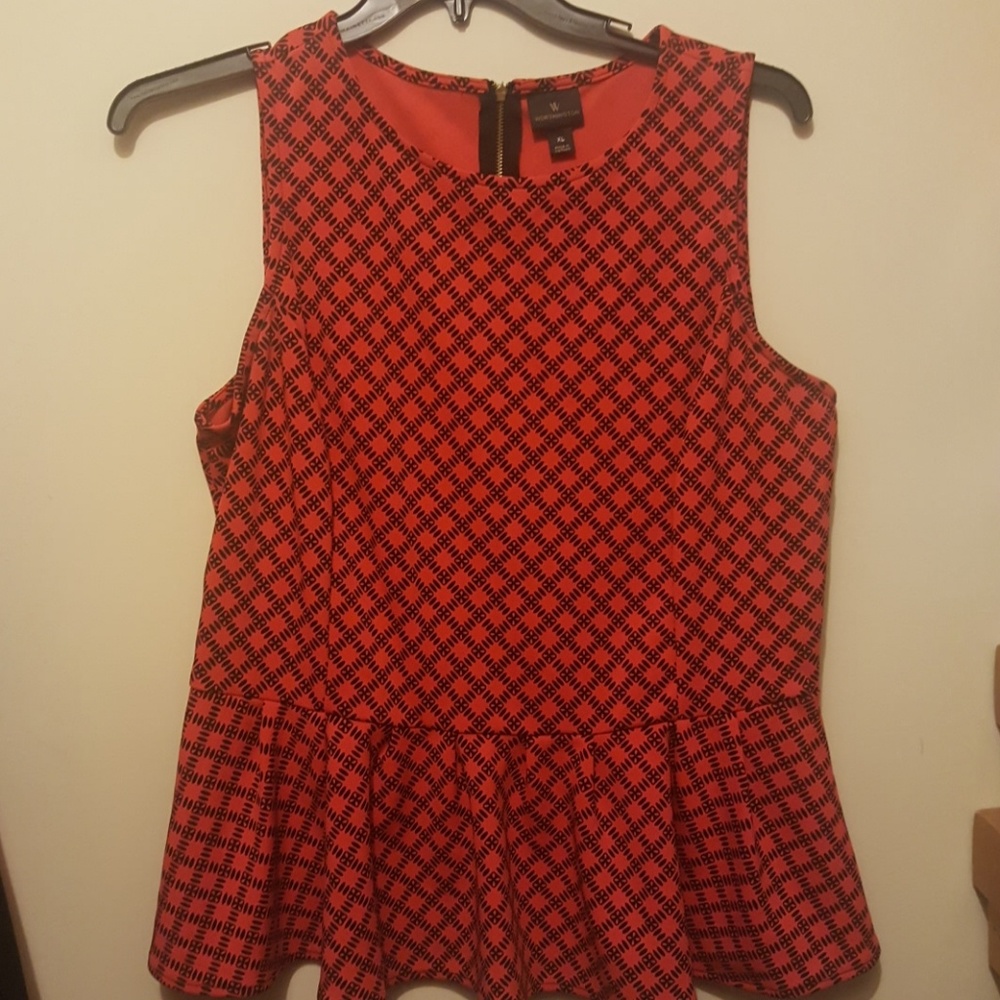 Peplum top